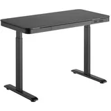 dvižna pisalna miza ipohome basic - črna 118x60cm