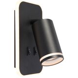  LED zidni spot PIPE 1xGU10/10W/230V + LED/6W crna | Eponuda.com