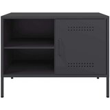 vidaXL TV ormarići 2 kom crni 68 x 39 x 50,5 cm čelični | shoptok.hr