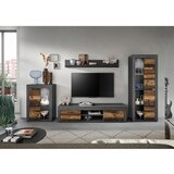 MID.YOU Dnevni Regal Jam, Videz Starega Lesa, 4-Delni | Shoptok.si