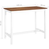  Barski stol od masivnog drva 108x60x91 cm | Eponuda.ba