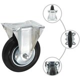 Fiksni kotačići 4 kom 160 mm | shoptok.hr