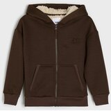 Sinsay Podstavljena majica s kapuljačom | shoptok.hr