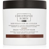 Christophe Robin Shade Variation Mask hranilna kremasta maska za lase odtenek Ash Brown 250 ml Cene
