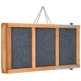  Rampa za pse siva 120 x 30 cm od masivne jelovine | Eponuda.ba