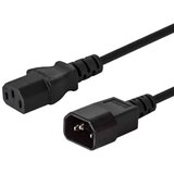 Podaljšek za računalniški napajalni kabel 1,2m črn Cene