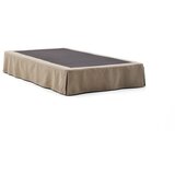 Kave Home Sivorjava oblazinjena postelja brez vzglavja 90x200 cm Jaira – Cene