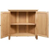 Kotna omarica 80x33,5x78 cm trdna hrastovina, (20621186) | Shoptok.si