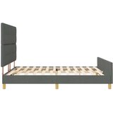  Krevet Siva 180x200 cm Tkanina | shoptok.hr