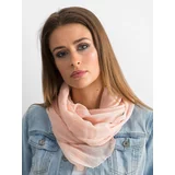 Fashion Hunters Light pink scarf with rhinestones
