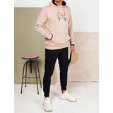 DStreet Bluza męska z kapturem beżowa | shoptok.hr