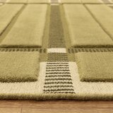 Asiatic Carpets Zelena/bež ročno tkana volnena preproga 120x170 cm – | Shoptok.si