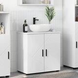 Kupaonski ormar s pohranom s vratima Bijelo 61 x 35 x 64 cm | shoptok.hr