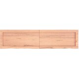  Kupaonska radna ploča svjetlosmeđa 120x30x(2-4) cm masivno drvo | shoptok.hr