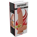 Inferno realističen dildo iz tekočega silikona 20 cm (R20703) | Shoptok.si