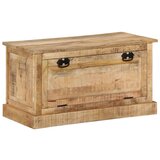 vidaXL Klop s prostorom za shranjevanje 85x40x45 cm trden mangov les Cene