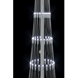  LED božićno drvce Hladna bijela 51 x 51 x 190 cm Metal | shoptok.hr