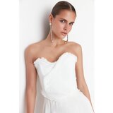Trendyol Ecru Tassel Detailed Bustier Cene