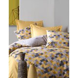 Cotton Box Set posteljine Minimal Elon, Double, 240x260 cm, Žuto-sivi Cene
