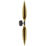  Zidna lampa NORDIC 2xG9/5W/230V crna/zlatna | Eponuda.com