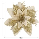  CA0730 BOŽIĆNI UKRASI "BOŽIĆNA ZVIJEZDA" 13X13 CM | shoptok.hr