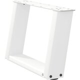  Noge za klub stolić U-oblik 2 kom Bijele 50 x (30-31) cm Čelik | shoptok.hr