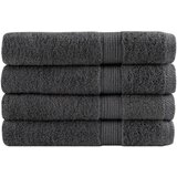 Furnova Premium brisače za savno SOLUND 4 kos antracit 80x200 cm 600gsm, (21916843) | Shoptok.si