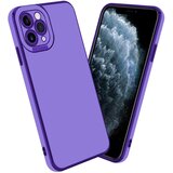 Cadorabo Ohišje, združljiv z Apple v sijajnem vijoličnem - Rose Gold - Zaščitni pokrov iz fleksibilnega silikona TPU in z zaščito pred kamero, (20617291) Cene