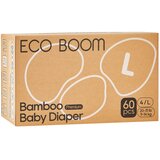 Eco boom PURE premium biorazgradive pelene za bebe veličina L (od 9-14kg) 60 kom Cene