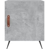  Noćni ormarići 2 kom boja betona 40x40x50 cm konstruirano drvo | shoptok.hr