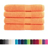 vidaXL Premium brisače 4 kos oranžna 80x200 cm 600 g/m2 100 % bombaž | Shoptok.si