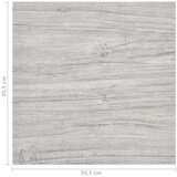  Podne daske 55 pcs Svijetlo siva 5 11 m² PVC - siva i boja drva | shoptok.hr