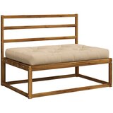  Jastučić za palete VIANEN 100% poliester Krem 120 x 60 x 12 cm | shoptok.hr