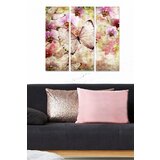 Wallity MDF1018809 multicolor decorative mdf painting (3 pieces) Cene
