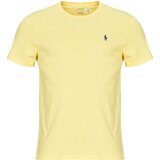 Polo Ralph Lauren Majice s kratkimi rokavi T-SHIRT AJUSTE EN COTON Rumena | Shoptok.si