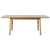 Unique Furniture Proširiv blagovaonski stol s pločom stola u dekoru hrasta u prirodnoj boji 95x200 cm Bari – | shoptok.hr