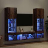 TV stenske enote z LED z LED lučmi 5 pcs Star les 40,5 x 30 x 102 cm - - Rjava - 56.65 - 40,5 x 30 x 102 cm - 2025--Uvoz_2 | Shoptok.si