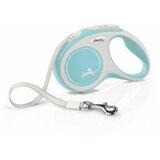 Flexi povodec New Comfort S, trak - 5 m (različne barve) svetlo modra Cene