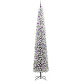 vidaXL Umestno božično drevo Zelena 270 cm PVC in Jeklo in Plastika | Shoptok.si