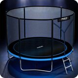 Neo-Sport vrtni trampolin 252 cm (8 ft) s vanjskom mrežom i ljestvama, plavi | shoptok.hr