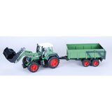 Bruder Fendt Favorit 926 Vario traktor s sprednjim nakladalnikom in nagibno prikolico Cene