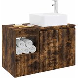 Set namještaja za kupaonicu 2 kom. Dimljeni hrast Smeđa 53 x 35 x 80 cm | Shoptok.si