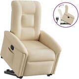  Naslanjač s funkcijo vstajanja krem blago, (22054459) | Shoptok.si