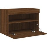  Zidni TV ormarić s LED svjetlima boja hrasta 60x30x40 cm | Eponuda.com