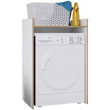 MID.YOU OMARICA ZA PRALNI STROJ bela, medeni hrast | Shoptok.si