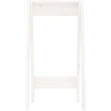  Stolci 2 kom bijeli 40 x 40 x 75 cm od masivne borovine | shoptok.hr