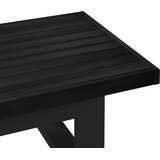  Kava Stol NOAIN Crna 119 x 60 x 40 cm Masivna borovina | Shoptok.si