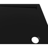  Pravokutna tuš-kada ABS crna 70 x 120 cm | shoptok.hr