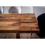 MID.YOU Jedilna Miza Sheesham, Pravi Les, Raztegljiva | Shoptok.si