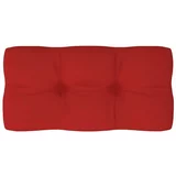 Jastuk Blazina za kavč iz palet rdeča 80x40x10 cm